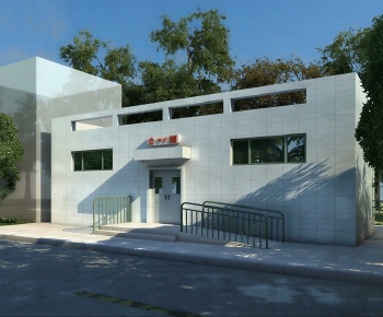 Modern Public Building-ID:577939031