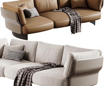 Modern Three-seat Sofa-ID:762666942