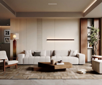 Modern A Living Room-ID:967504984