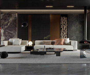 Modern A Living Room-ID:818901062