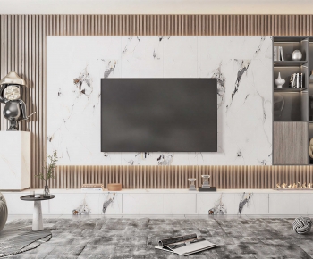 Modern TV Wall-ID:999592078