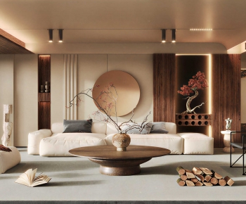 Modern A Living Room-ID:833379983