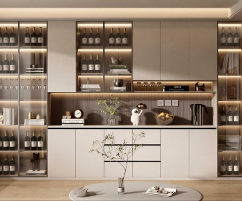 Modern Wine Cabinet-ID:904375085
