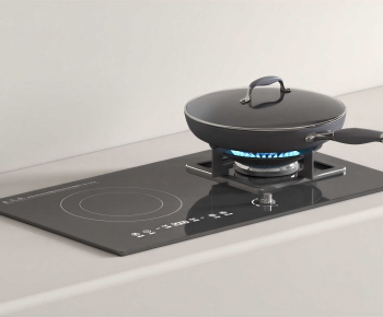 Modern Kitchen Electric Gas Range-ID:395634891