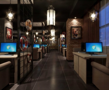 Industrial Style Restaurant-ID:575709313