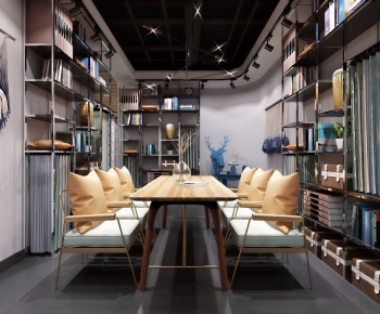 Industrial Style Study Space-ID:644891028