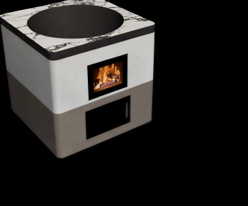 Modern Fireplace-ID:866410029