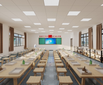 Modern School Classrooms-ID:463582045