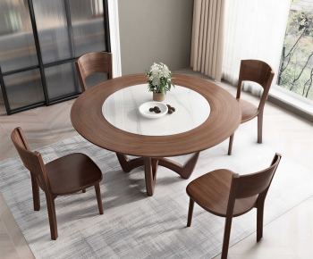 Modern Dining Table And Chairs-ID:804679495