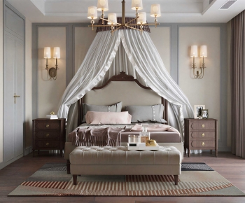 American Style Bedroom-ID:846548081