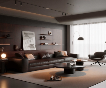 Modern A Living Room-ID:909394033