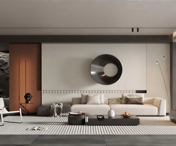 Modern A Living Room-ID:386860417