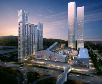 Modern Appearance Of Commercial Building-ID:273020367