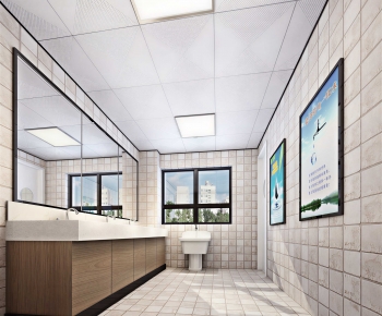 Modern Public Toilet-ID:871263983