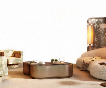 New Chinese Style Sofa Combination-ID:652312991