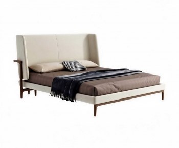 Modern Double Bed-ID:800899038