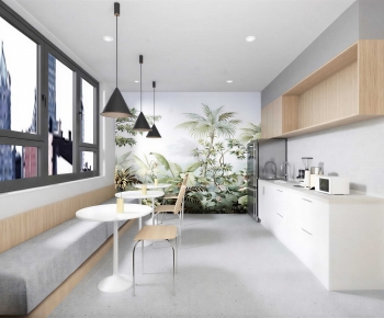 Modern Office Tea Room-ID:419079073