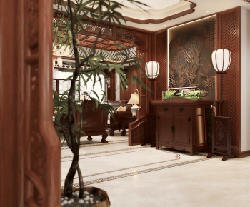 Chinese Style Hallway-ID:468831111