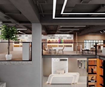 Modern Exhibition Hall-ID:249437097