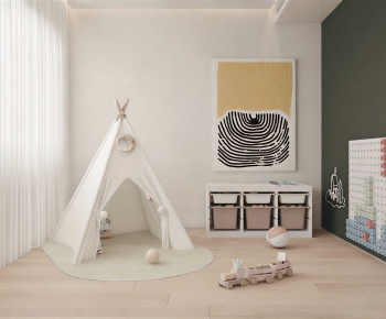 Modern Children's Room Activity Room-ID:216675049