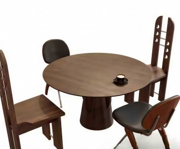 Modern Dining Table And Chairs-ID:540170781