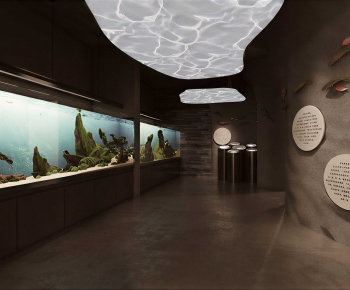 Modern Exhibition Hall-ID:679090071
