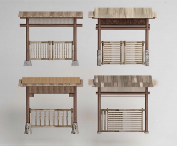 New Chinese Style Door-ID:660146955