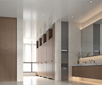 Modern Public Toilet-ID:541670081
