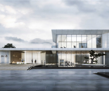 Modern Architecture Of Artistic Style-ID:874774936
