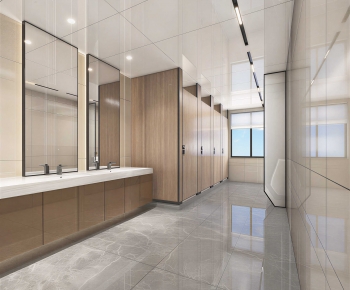 Modern Public Toilet-ID:368279933