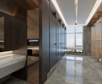 Modern Public Toilet-ID:736410675