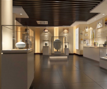 New Chinese Style Exhibition Hall-ID:250757932