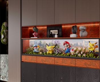 Modern Shoe Cabinet-ID:516947985