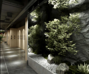 New Chinese Style Corridor-ID:477274899