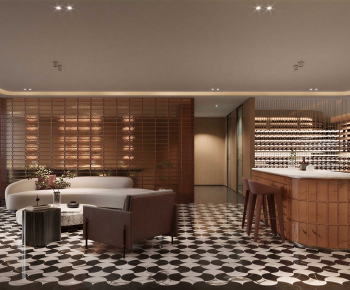 Modern Wine Cellar/Wine Tasting Room-ID:428381097