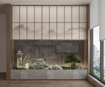 New Chinese Style Plant Landscaping-ID:102889556