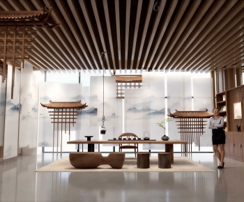 New Chinese Style Tea House-ID:753175023