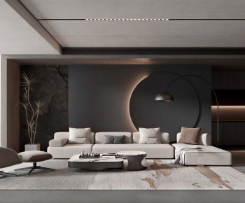 Modern A Living Room-ID:513036977