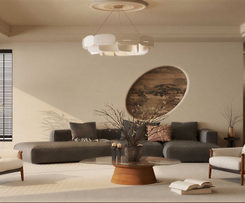 Modern A Living Room-ID:958271048
