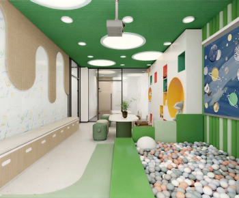 Modern Children's Amusement Park-ID:481313943