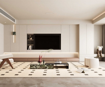Modern A Living Room-ID:971330887
