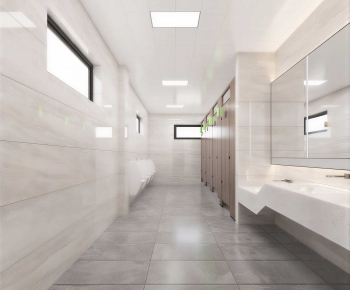 Modern Public Toilet-ID:688781984