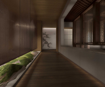 New Chinese Style Office Aisle-ID:477965126