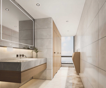 Modern Public Toilet-ID:678874021