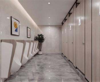 Modern Public Toilet-ID:259113075