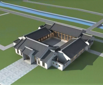 New Chinese Style Detached Villa-ID:317166093