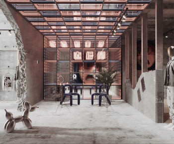 Modern Exhibition Hall-ID:357234958