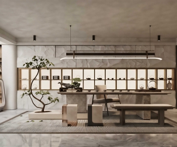 Wabi-sabi Style Tea House-ID:708477975