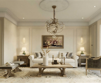 American Style A Living Room-ID:523674965