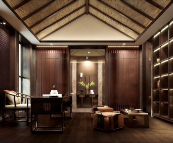 New Chinese Style Study Space-ID:748358966